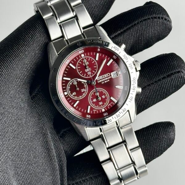 Seiko Chronograph 🍷⏱️ (Asian Market Only) - Image 9