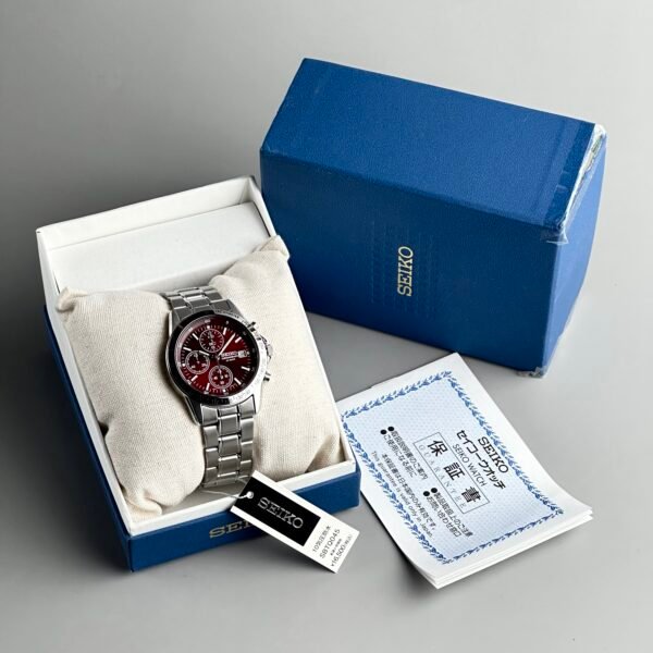 Seiko Chronograph 🍷⏱️ (Asian Market Only) - Image 7
