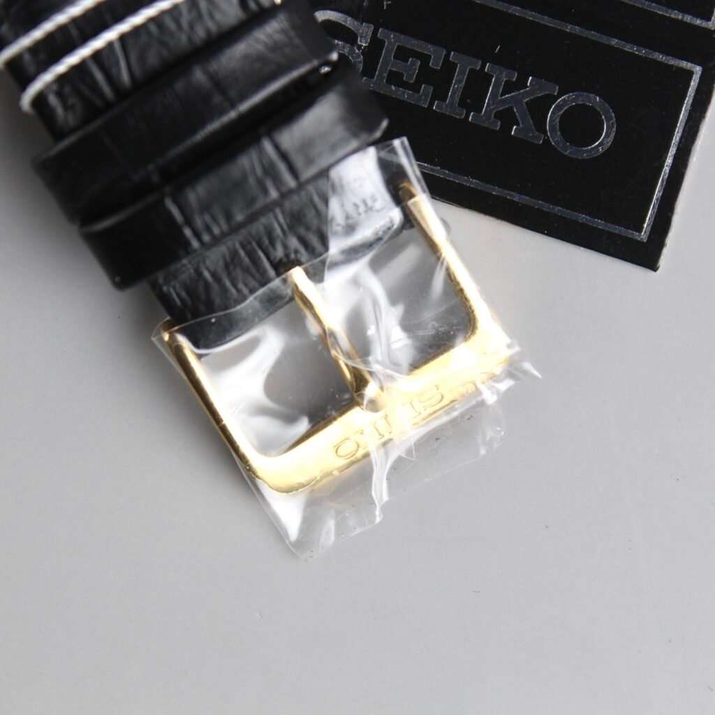 SEIKO Tank (White Dial/Black Leather) “European Market Only 🇪🇺” - Image 5