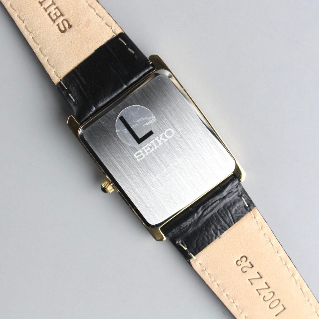 SEIKO Tank (White Dial/Black Leather) “European Market Only 🇪🇺” - Image 6