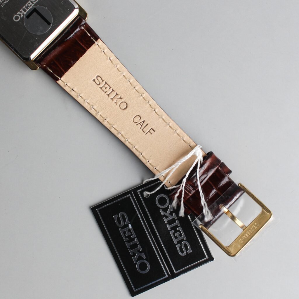 SEIKO Tank (Beige Dial/Brown Leather) “European Market Only 🇪🇺” - Image 8