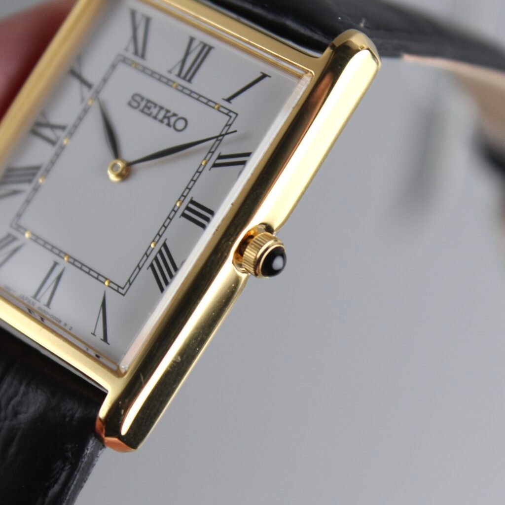 SEIKO Tank (White Dial/Black Leather) “European Market Only 🇪🇺” - Image 10