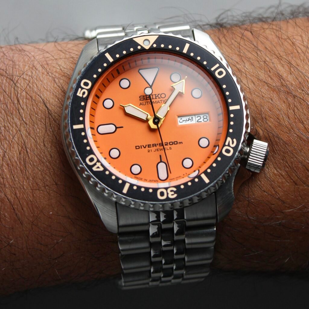 Seiko SKX011 J1 🍊 [Made in Japan]