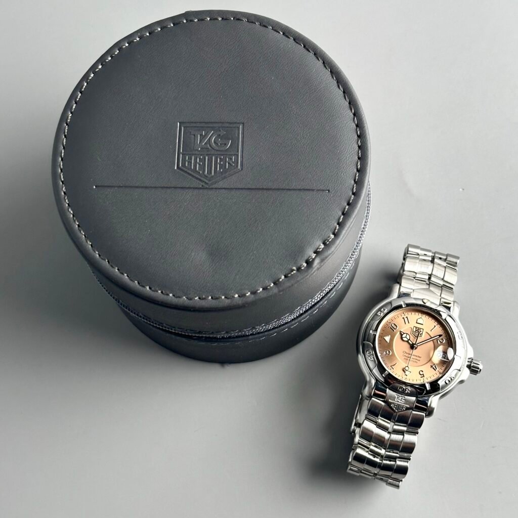 Tag Heuer Chronometer WH5115-2 🤿
Asian Market special edition! Salmon dial 🍣 - Image 4