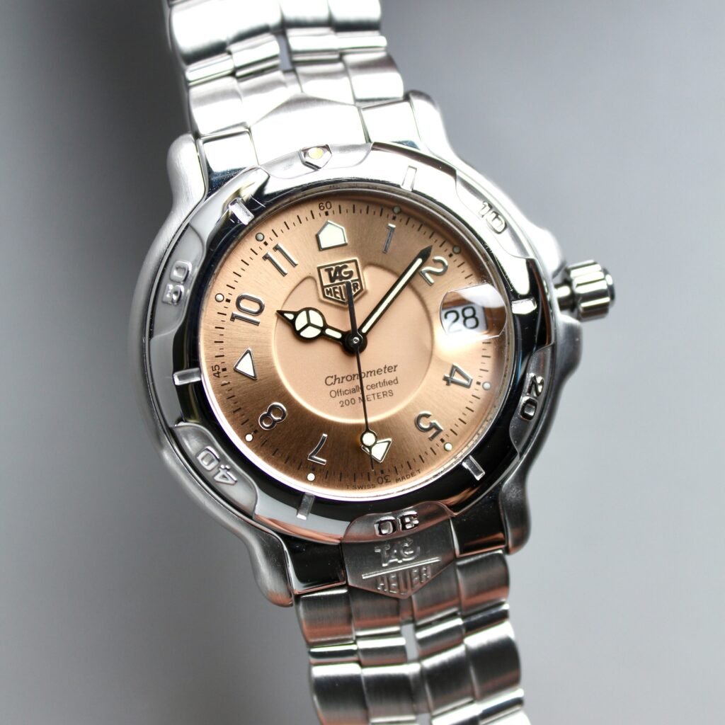 Tag Heuer Chronometer WH5115-2 🤿
Asian Market special edition! Salmon dial 🍣 - Image 2