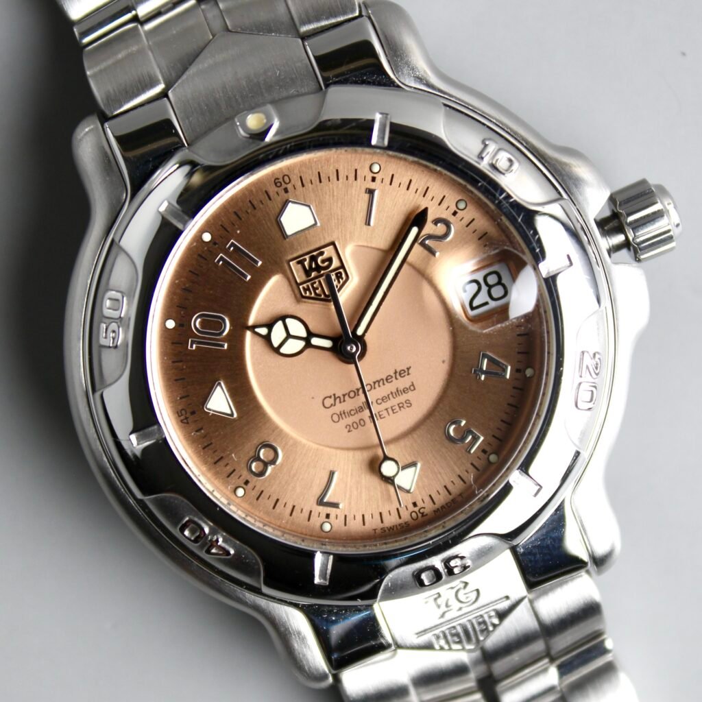 Tag Heuer Chronometer WH5115-2 🤿
Asian Market special edition! Salmon dial 🍣 - Image 3
