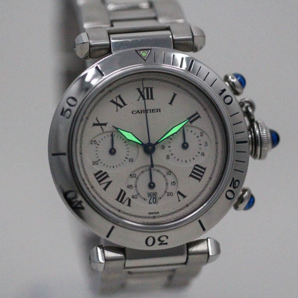 Cartier De Pasha Chronograph ⏱️ 1050 - Image 3