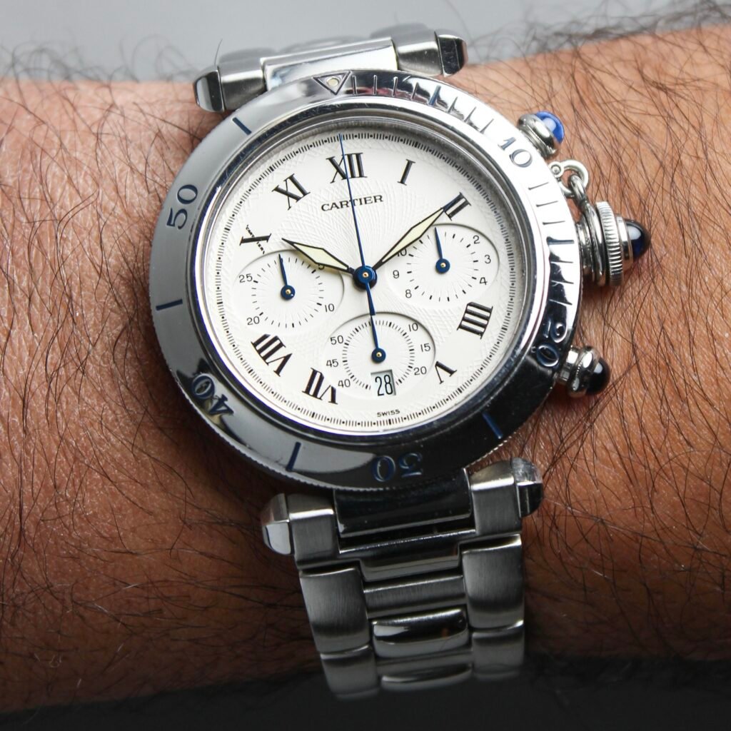 Cartier De Pasha Chronograph ⏱️ 1050