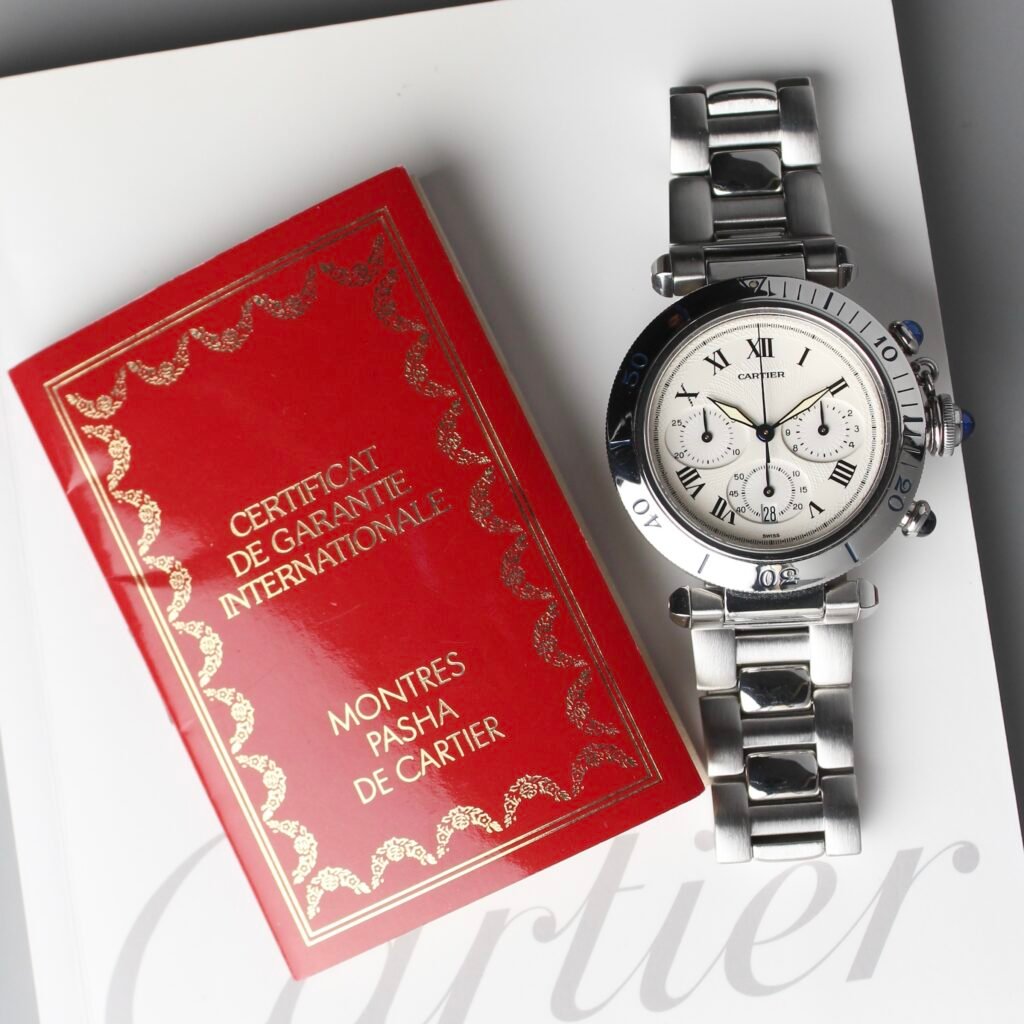 Cartier De Pasha Chronograph ⏱️ 1050 - Image 4