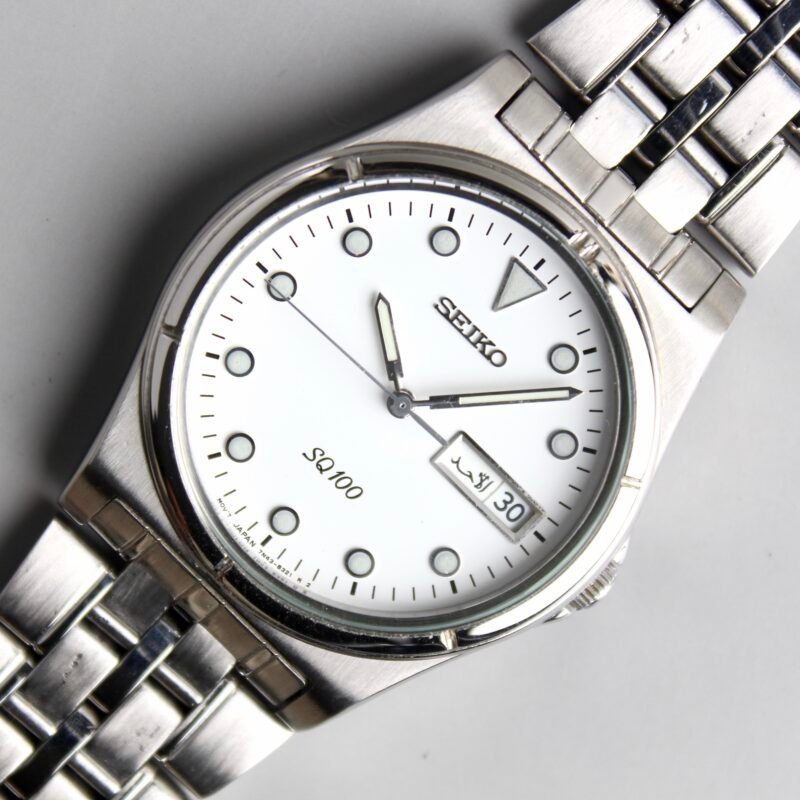 Alternative view of Seiko SQ100 “7N43-8321”