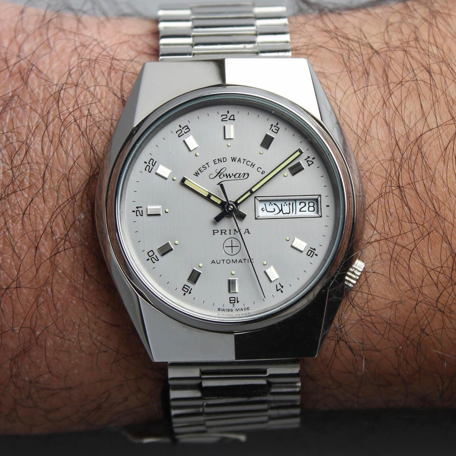 NOS West End 1980’s “grey linen”