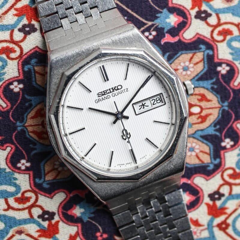 Alternative view of Seiko Grand Quartz “Frosted” 🧊 JDM 🎌