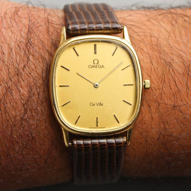 Omega De Ville Patina “ellipse 🥚” Ref.1434