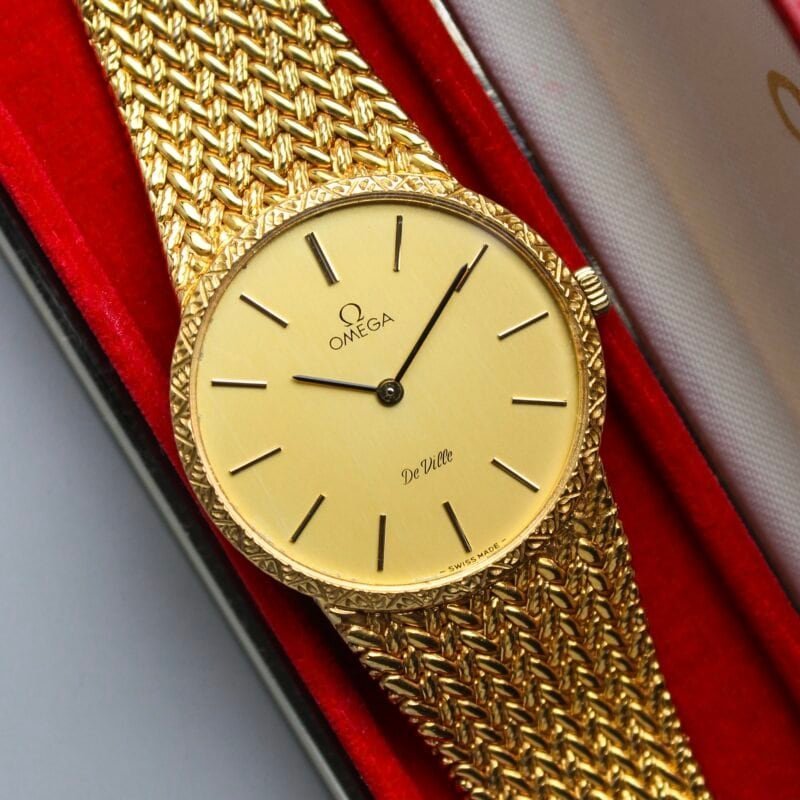 Alternative view of Omega De Ville “Chevrons” Ref. DL 111.0140 ✨