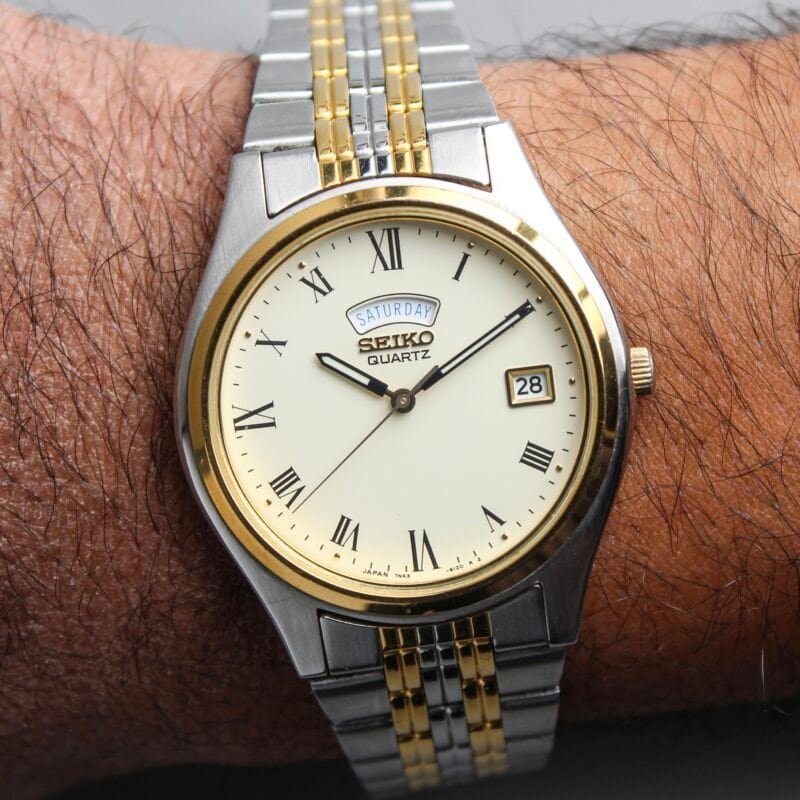 Seiko Quartz “Day-Date” 📅