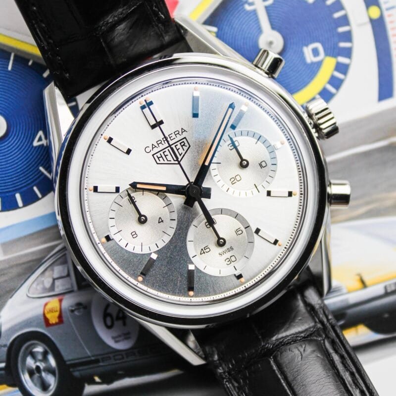 Alternative view of TAG Heuer Carrera 160 Years Silver Limited Edition 🏁
