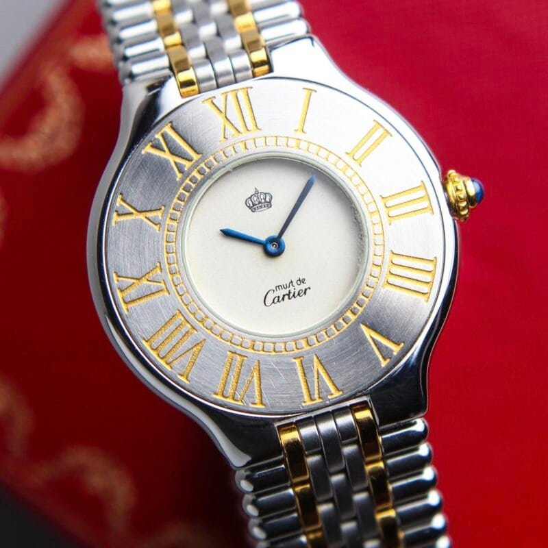 Alternative view of Cartier Must de 21 – Jordanian Royal Crest 👑🇯🇴