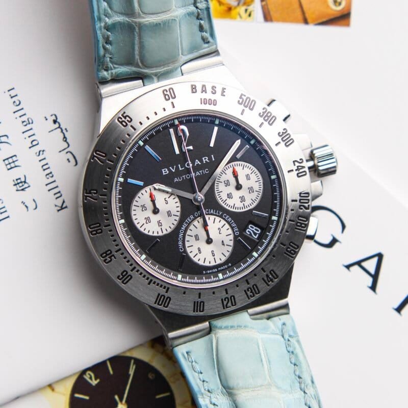 Alternative view of Bulgari Diagno Professional Chronograph ⏱️ Ref: CH 40 S TA
