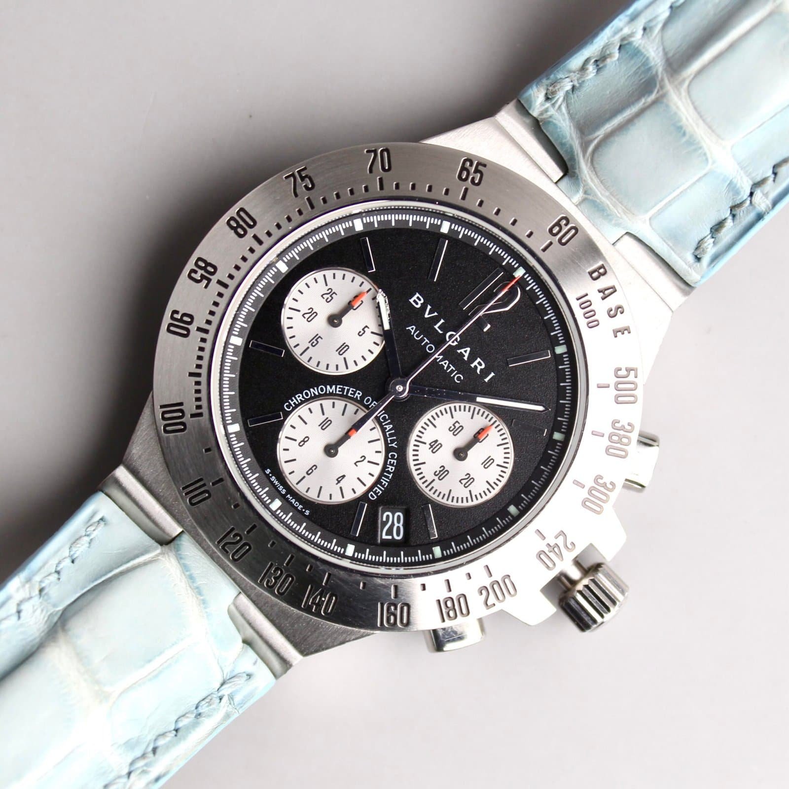Bulgari Diagno Professional Chronograph ⏱️ Ref: CH 40 S TA - Image 4