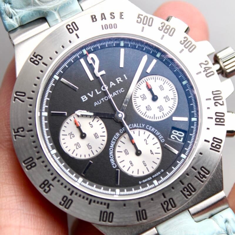 Bulgari Diagno Professional Chronograph ⏱️ Ref: CH 40 S TA - Image 9