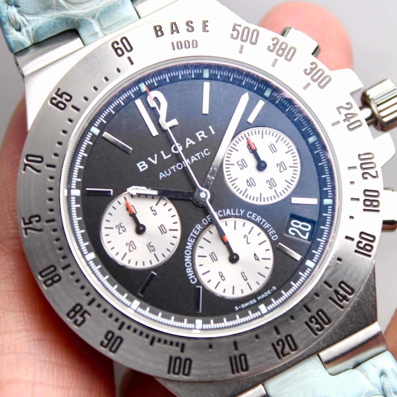 Bulgari Diagno Professional Chronograph ⏱️ Ref: CH 40 S TA - Image 9