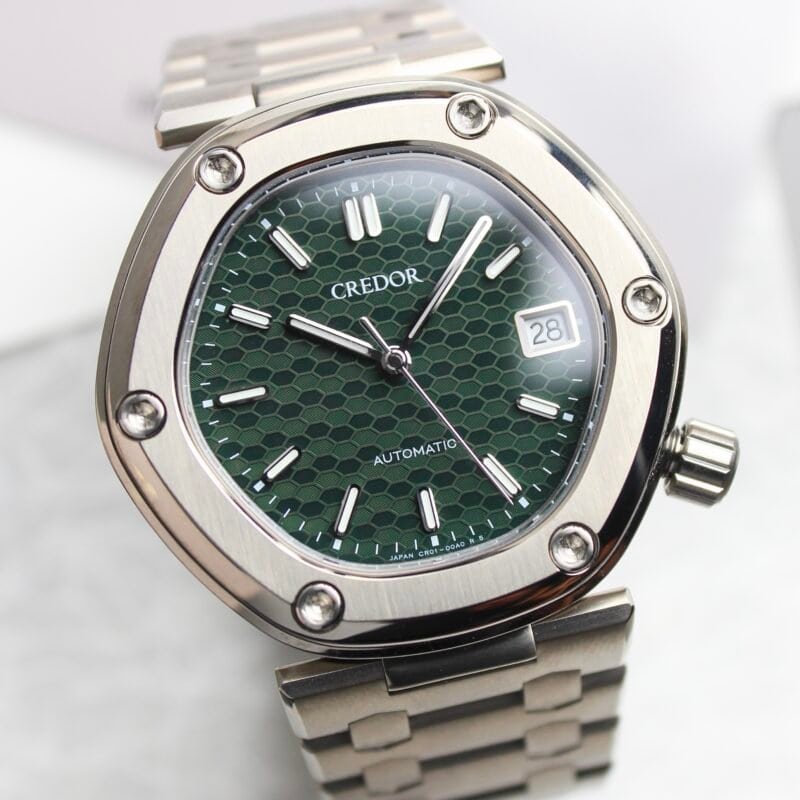 Alternative view of Seiko Credor Locomotive “GCCR997” Titanium