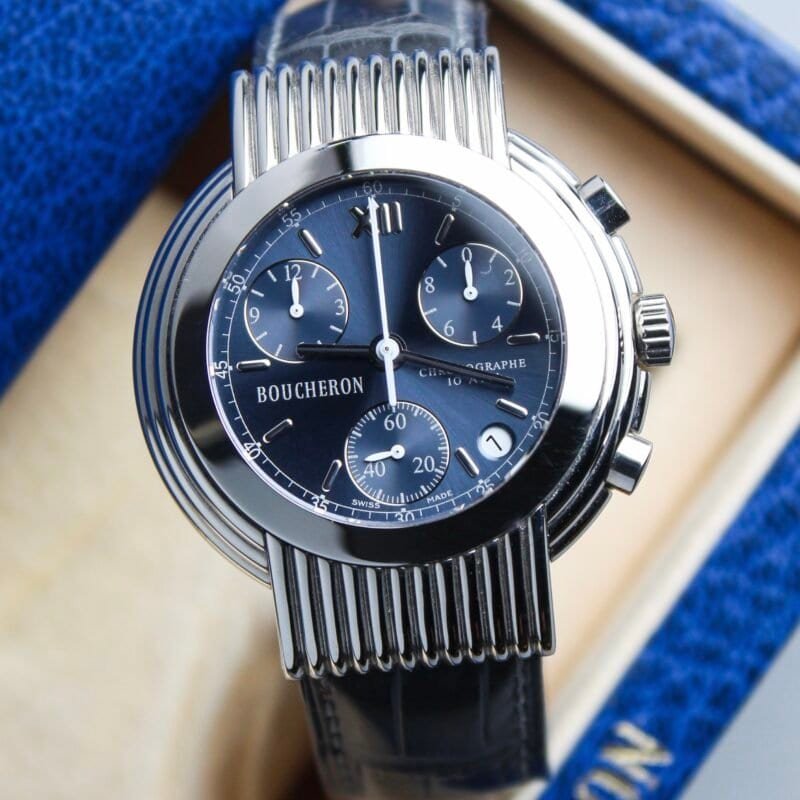 Alternative view of Boucheron Reflet Solis chronograph ⏱️