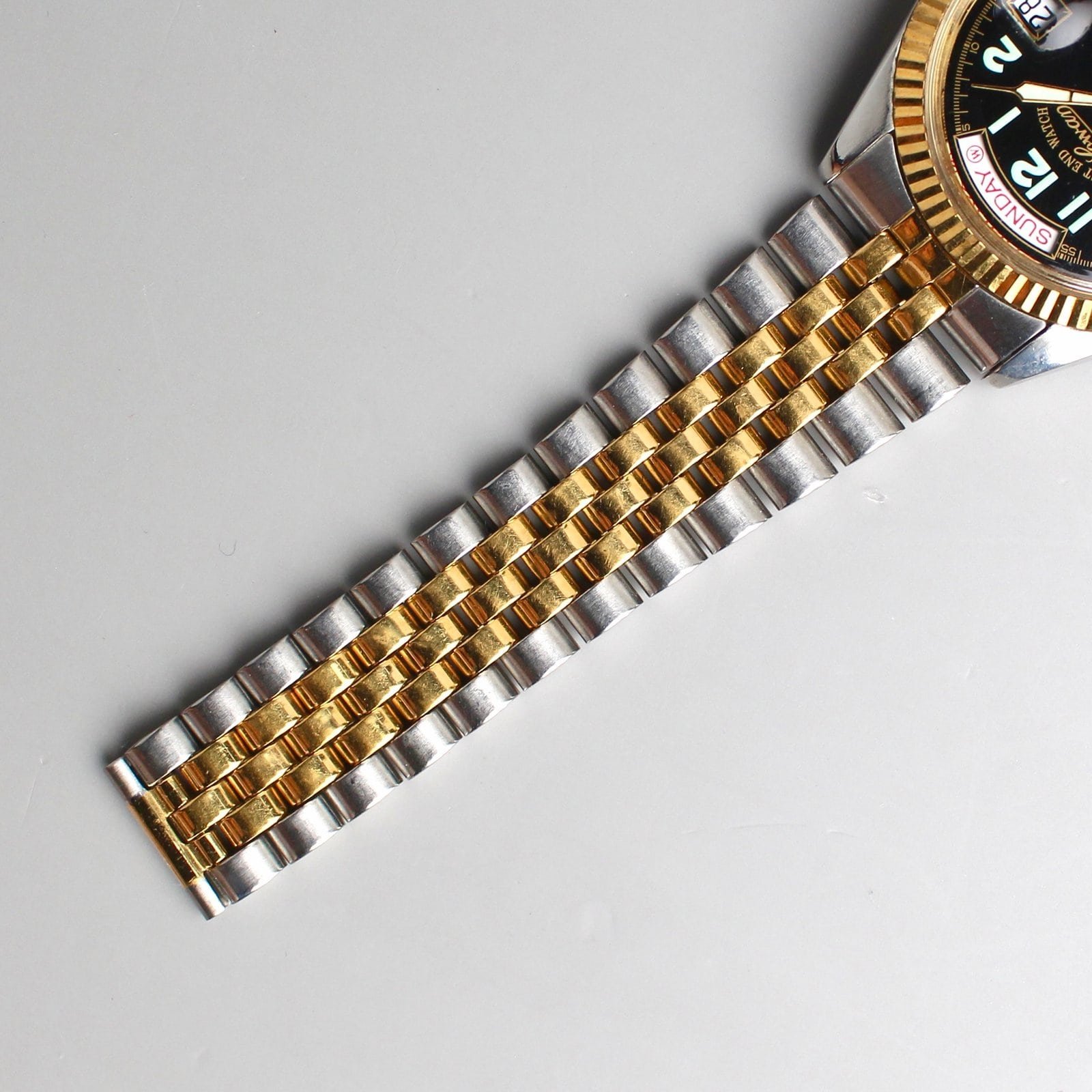 West End Prima ⛑️ Day-Date “Gold Seconds Hand” - Image 6