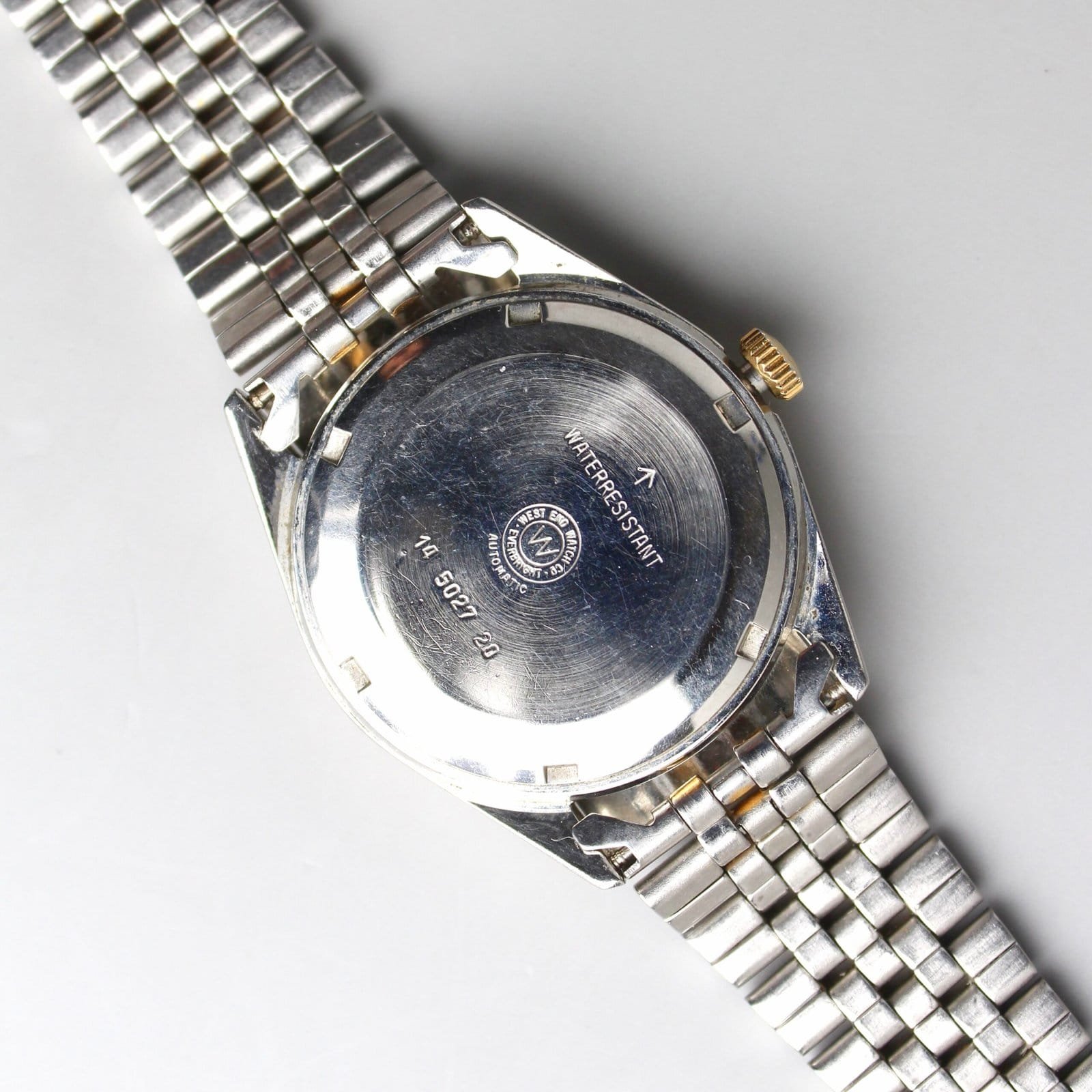 West End Prima ⛑️ Day-Date “Gold Seconds Hand” - Image 3