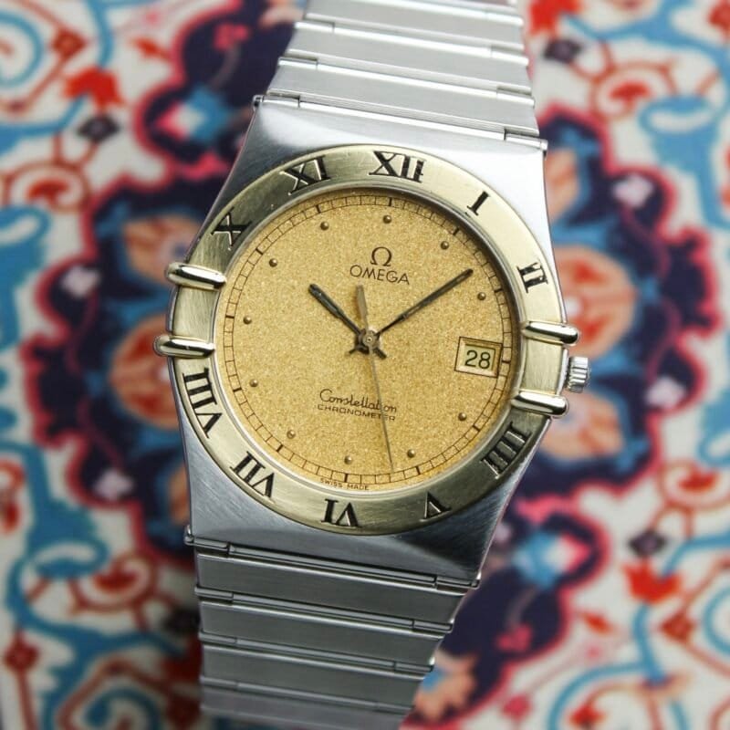 Alternative view of OMEGA Constellation 🌌 "Stardust dial” 1510.30
